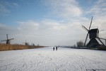 Dutch winter landsca